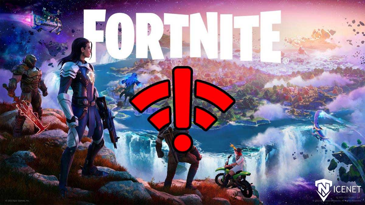 کاهش پینگ fortnite